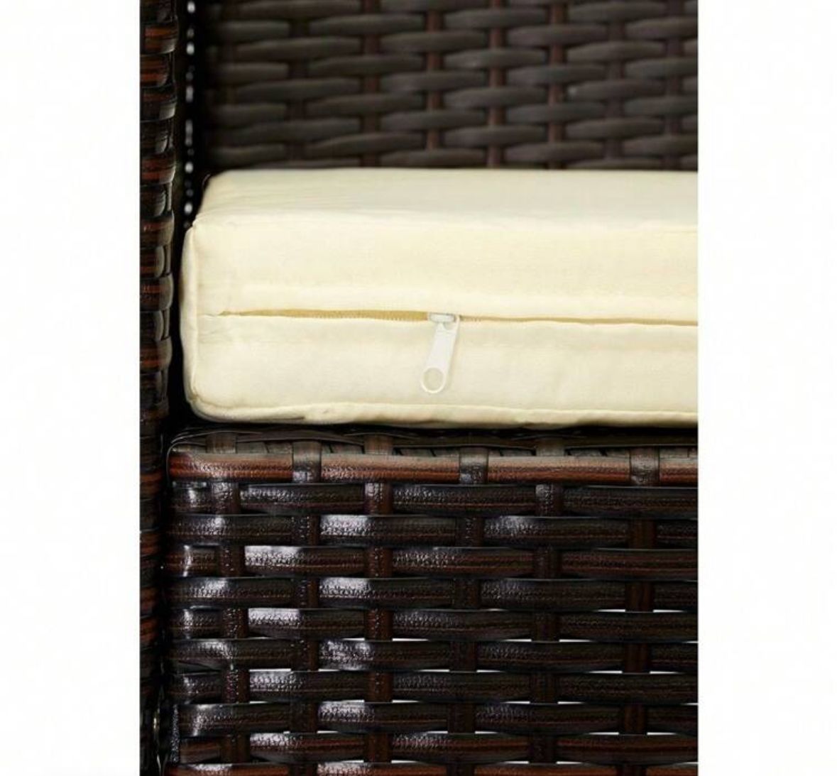 Rattan Garden Furniture Set Patio Conservatory Balcony Indoor Outdoor 4 Seater Piece Glass Top